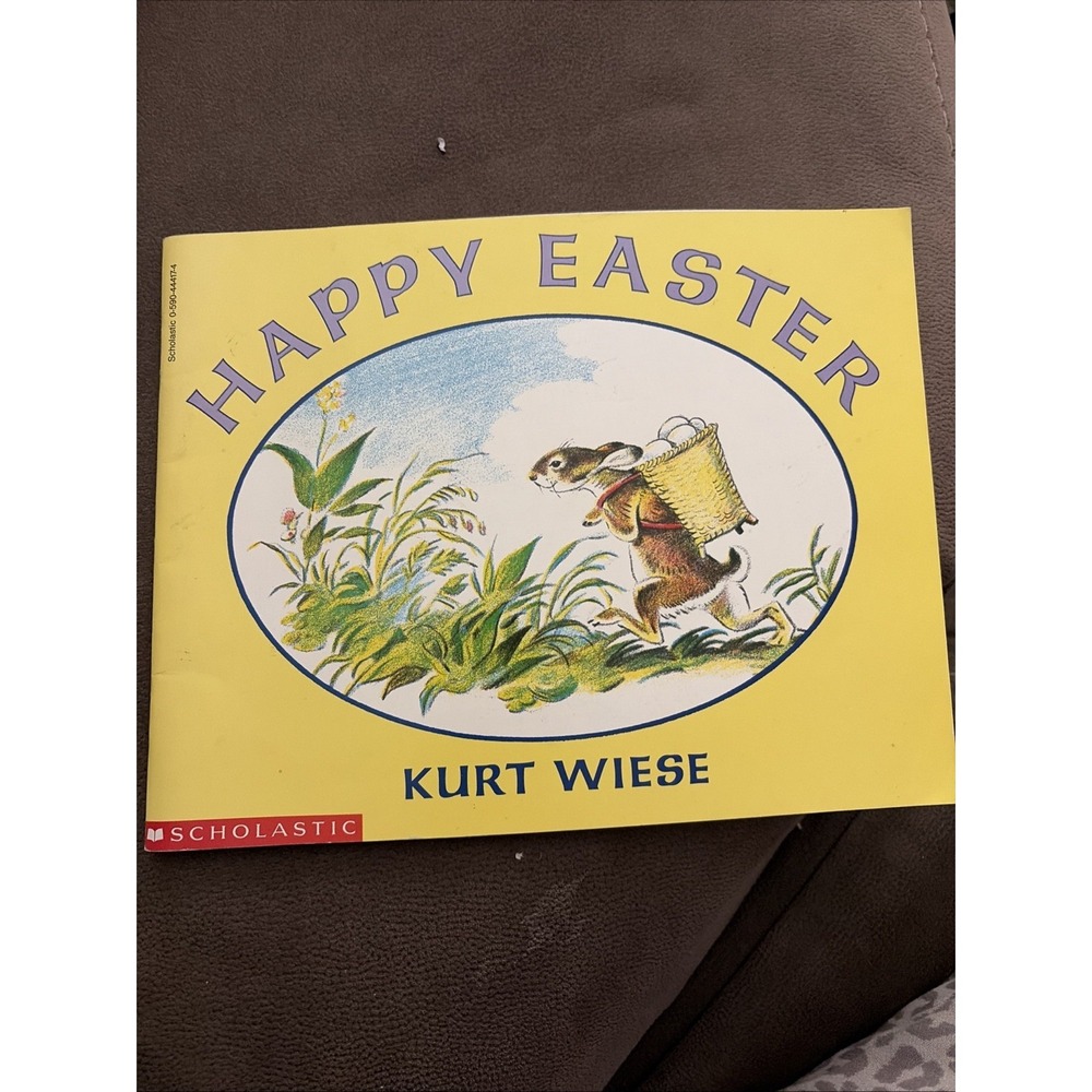 Happy Easter Kurt Wiese Vintage Scholastic Picture Book 1991 Children's